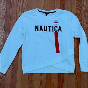 White Crew Neck, Nautica